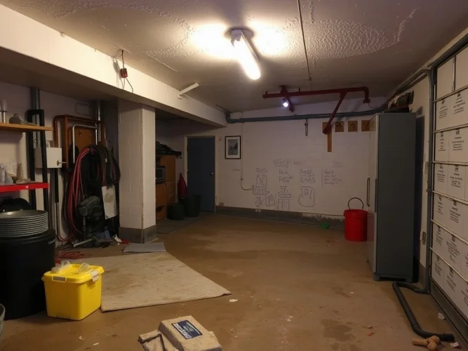 Post-disaster cleanup in basements and garages in Québec G0A 1H0